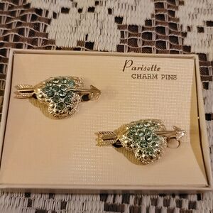 Vintage Heart Brooches